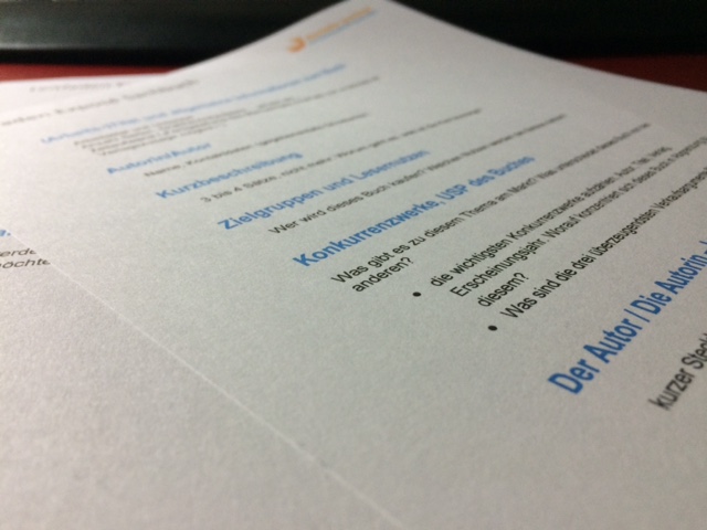 So schreiben Sie Ihr Exposé